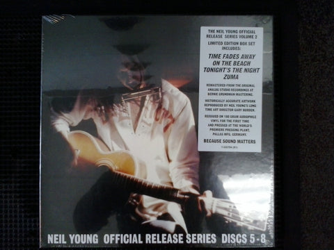 YOUNG NEIL-OFFICIAL RELEASE SERIES DISCS 5-8 4LP BOXSET *NEW*