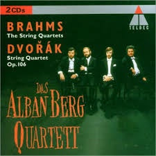 BRAHMS THE STRING QUARTETS-DVORAK STRING QUARTET  2CDVG