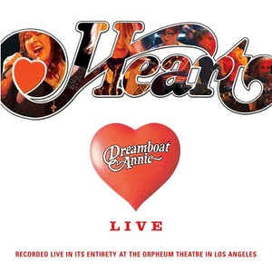 HEART-DREAMBOAT ANNIE LIVE DVD VG+