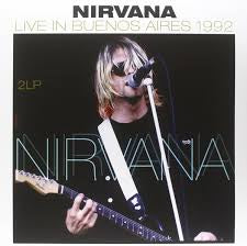 NIRVANA-LIVE IN BUENOS AIRES 1992 2LP EX COVER EX