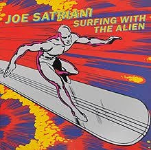 SATRIANI JOE-SURFING WITH THE ALIEN VG+ COVER VG+