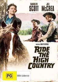 RIDE THE HIGH COUNTRY-DVD NM