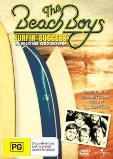 BEACH BOYS-SURFIN SUCCESS UNAUTHORISED BIOGRAPHY DVD VG