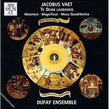 VAET JACOBUS-VOL II TE DEUM MOTETTEN MAGNIFICAT MESSE DUFAY ENSEMBLE CD VG