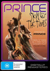 PRINCE-SIGN "O" THE TIMES ZONE 2 DVD NM