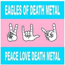 EAGLES OF DEATH METAL-PEACE LOVE DEATH METAL CD VG