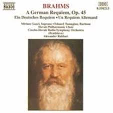 BRAHMS-A GERMAIN REQUIEM CD VG