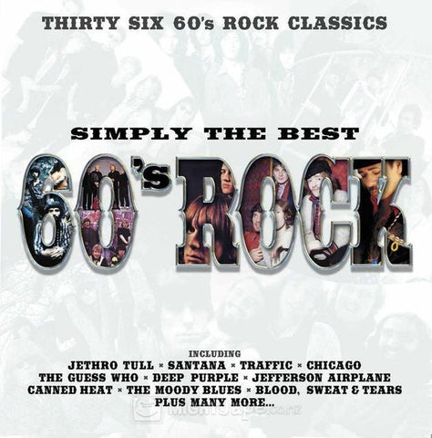 SIMPLY THE BEST 60S ROCK-VARIOUS ARTISTS 2CD *NEW*