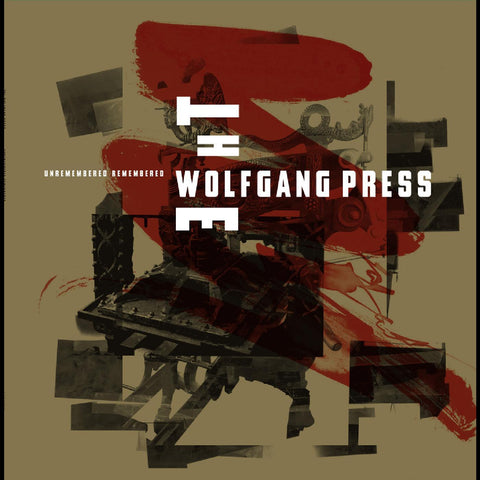 WOLFGANG PRESS THE-UNREMEMBERED REMEMBERED RED VINYL LP *NEW* was $59.99 now...
