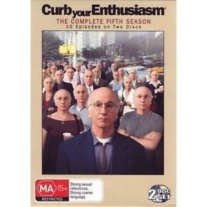 CURB YOUR ENTHUSIASM-SEASON FIVE 2DVD VG