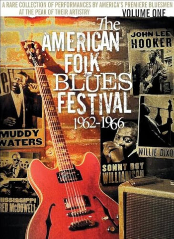 AMERICAN FOLK BLUES FESTIVAL VOL 1 1962-66 DVD VG