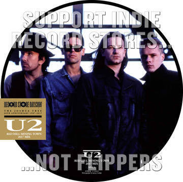 U2-RED HILL MINING TOWN 12" PICTURE DISC *NEW* was $44.99 now...