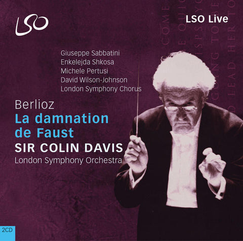 BERLIOZ-LA DAMNATION DE FAUST COLIN DAVIS 2CD VG