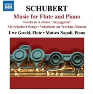 SCHUBERT-MUSIC FOR FLUTE & PIANO CD *NEW*