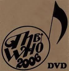 WHO THE-VANCOUVER 10/8/06 DVD *NEW*