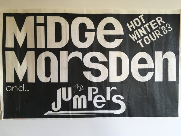 MARSDEN MIDGE & THE JUMPERS ORIGINAL TOUR POSTER