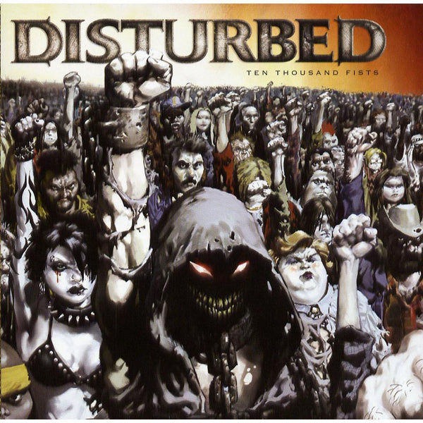 DISTURBED-TEN THOUSAND FISTS CD VG