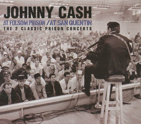 CASH JOHNNY-AT FULSOM PRISON AT SAN QUENTIN 2CD VG