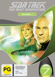 STAR TREK THE NEXT GENERATION-SEASON 7 7DVD VG+