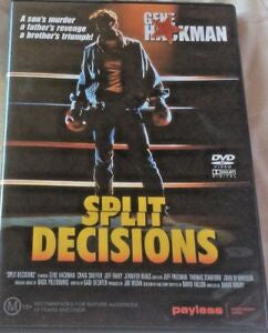 SPLIT DECISIONS DVD VG+