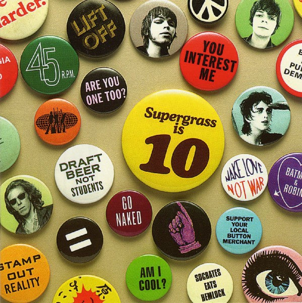 SUPERGRASS-SUPERGRASS IS 10: THE BEST OF 94-04 CD VG