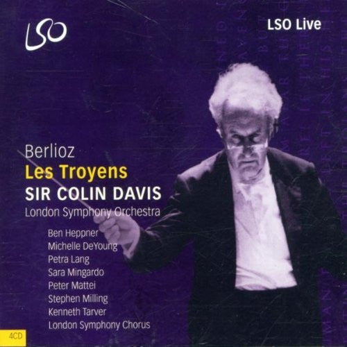 BERLIOZ-LES TROYENS  LSO COLIN DAVIS 4CD VG