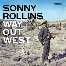 ROLLINS SONNY-WAY OUT WEST LP VG COVER VG+