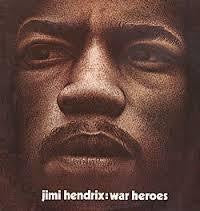 HENDRIX JIMI-WAR HEROES LP VG+ COVER VG+