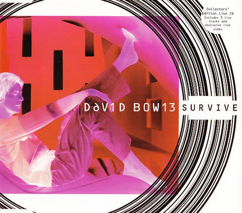 BOWIE DAVID-SURVIVE (PINK) CD SINGLE VG