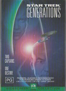 STAR TREK GENERATIONS ZONE 2 DVD VG