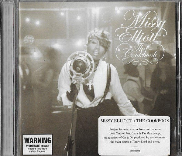 ELLIOT MISSY-THE COOKBOOK CD VG