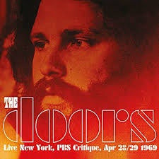 DOORS THE-LIVE NEW YORK, PBS CRITIQUE, APR 28/29 1969 LP NM COVER EX
