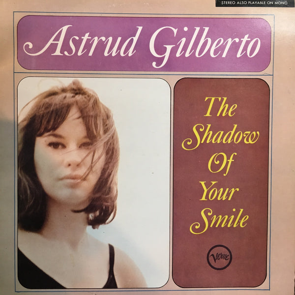 GILBERTO ASTRUD-THE SHADOW OF YOUR SMILE LP VG+ COVER VG+