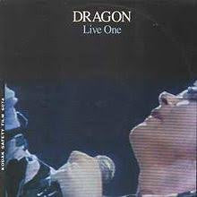 DRAGON-LIVE ONE LP NM COVER VG