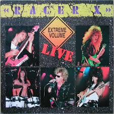 RACER X-EXTREME VOLUME LIVE LP VG COVER VG+