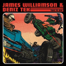 WILLIAMSON JAMES & DENIZ TEK-TWO TO ONE YELLOW VINYL LP *NEW*