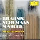 BRAHMS SCHUMANN MAHLER-PIANO QUARTETS CD *NEW*