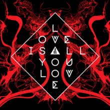 BAND OF SKULLS-LOVE IS ALL YOU LOVE RED VINYL LP *NEW* was $46.99 now...