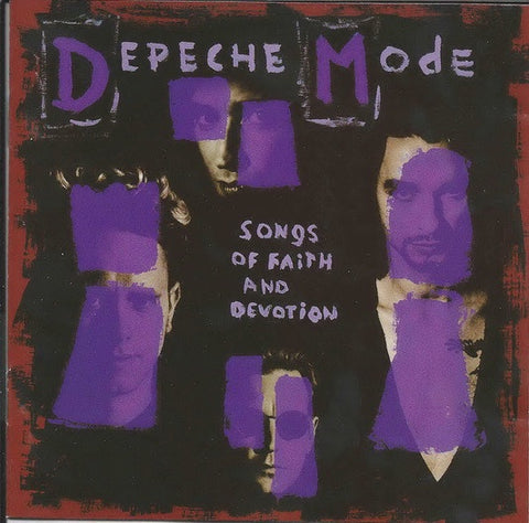 DEPECHE MODE-SONGS OF FAITH & DEVOTION CD VG