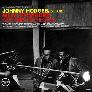 HODGES JOHNNY-WITH BILLY STRAYHORN & THE ORCHESTRA LP VG COVER G