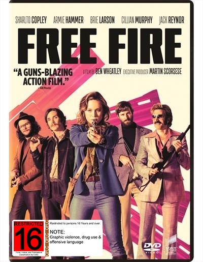 FREE FIRE DVD VG