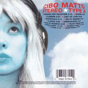 CIBO MATTO-STEREO TYPE A CD VG