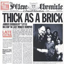 JETHRO TULL-THICK AS A BRICK LP EX COVER G