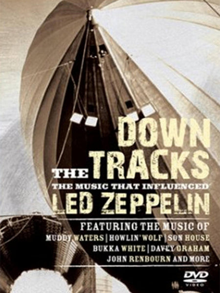 LED ZEPPELIN - DOWN THE TRACKS DVD VG+