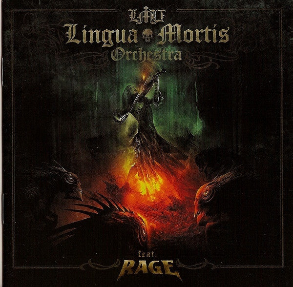 LINGUA MORTIS ORCHESTRA FEAT RAGE-LMO CD+DVD VG