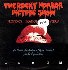 ROCKY HORROR PICTURE SHOW AUDIENCE PAR-TIC-I-PATION ALBUM 2LP NM COVER VG+