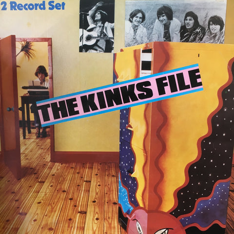 KINKS THE-THE KINKS FILE 2LP VG+ COVER VG+