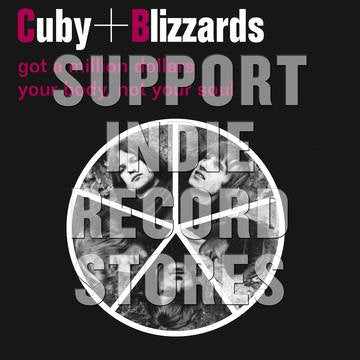 CUBY + BLIZZARDS-L.S.D. (I GOT A MILLION) WHITE VINYL 7" *NEW*
