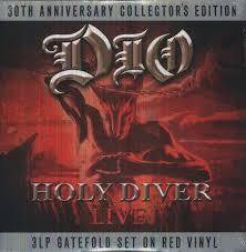 DIO-HOLY DIVER LIVE RED VINYL 3LP *NEW*