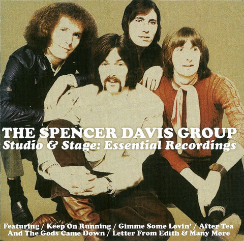 DAVIS SPENCER  GROUP THE-STUDIO & STAGE: ESSENTIAL RECORDINGS CD VG